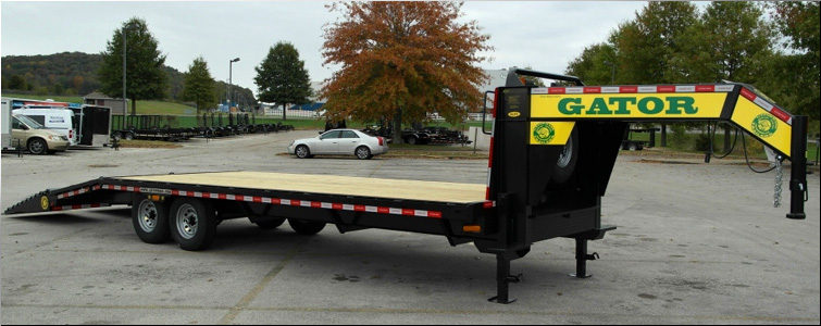 Gooseneck flat bed trailer for sale14k  Trimble County, Kentucky